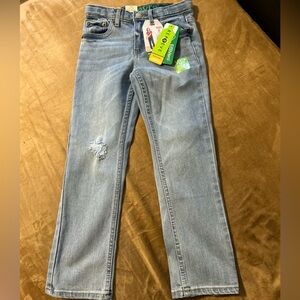 Levi's 511 Slim Flex Stretch Jeans Denim Pants Blue Youth size 7 NWT
